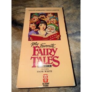 My Favorite Fairy Tales Vol 5 Snow White VHS 1986‎ Hi-Tops Video Saban Animated